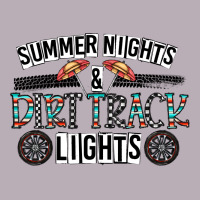 Summer Night & Dirt Track Lights Vintage Tee | Teevron