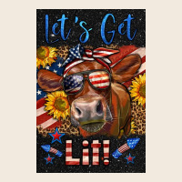 Western Let's Get Lit Cow Zipper Hoodie | Teevron