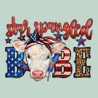 Western Star Spangled Baby Cow Zipper Hoodie | Teevron