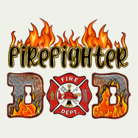 Firefighter Dad Urban Heavy Tee | Teevron