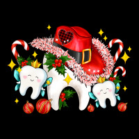 Dental Christmas Teeth And Candies Ladies Tee | Teevron