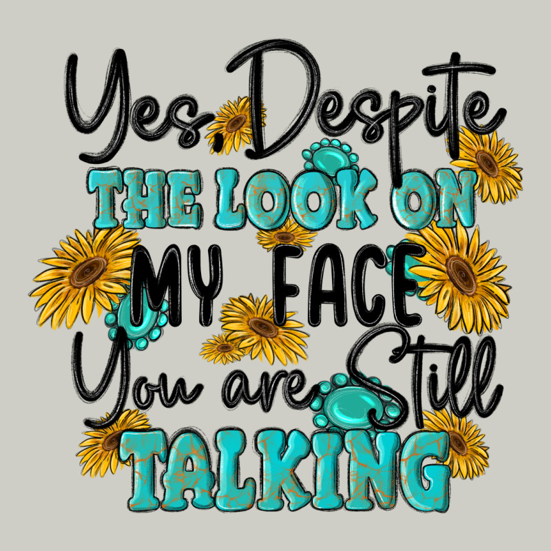 You Despite The Lok On My Face You Are Still Talki Heavyweight Hoodie by MaliasSmallBusiness | Teevron