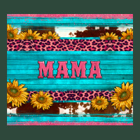 Cowhide Leopard Sunflowers Mama Zipper Hoodie | Teevron