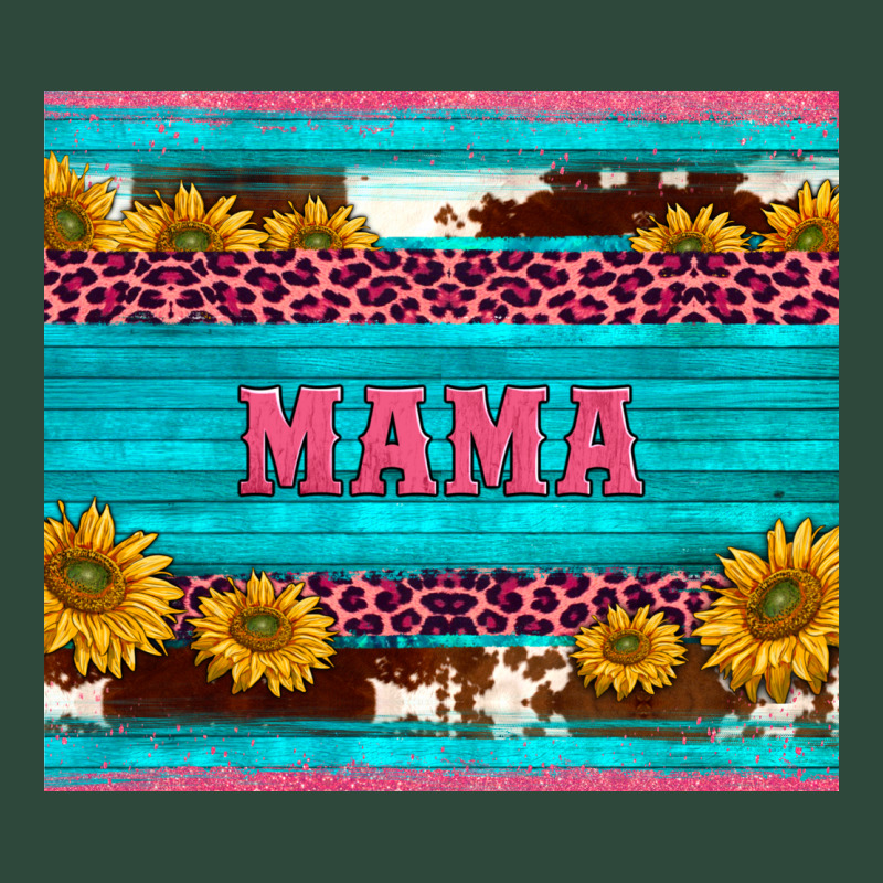Cowhide Leopard Sunflowers Mama Zipper Hoodie by BarkalooDesign | Teevron