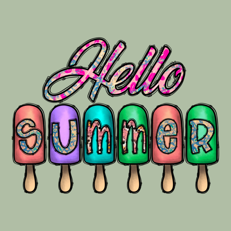 Hello Summer Urban Heavy Tee by CowhideDigitalArt | Teevron
