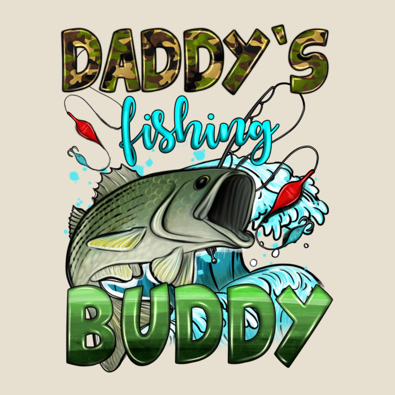 Daddy's Fishing Buddy Urban Heavy Tee by HRA Design Shop | Teevron
