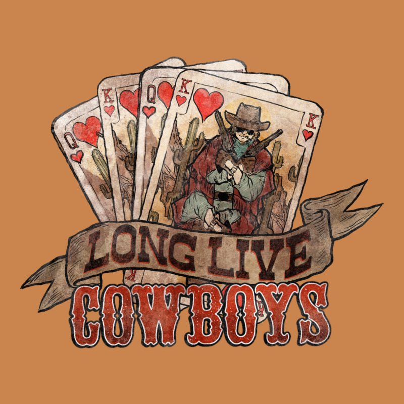 Long Live Cowboys Cards Heavyweight Hoodie by NancyCooperArtShop | Teevron