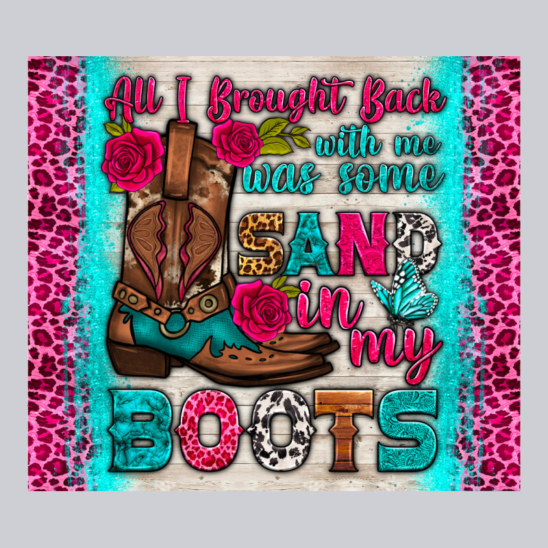 All I Brought Back With Me Was Some Sand In My Boots Tumbler Heavyweight Sweatshirt by HRA Design Shop | Teevron