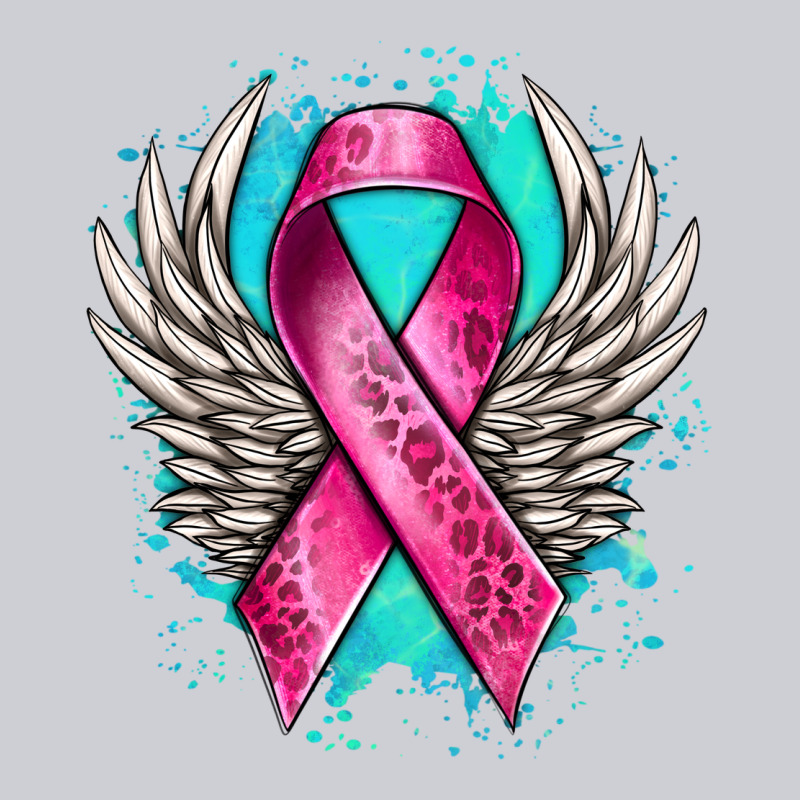 Cancer Ribbon With Angel Wings Urban Hoodie by NancyCooperArtShop | Teevron