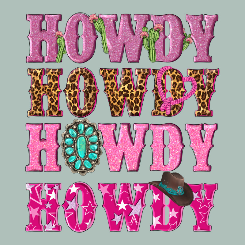 Pink Howdy Howdy Howdy Heavyweight Hoodie by NancyCooperArtShop | Teevron
