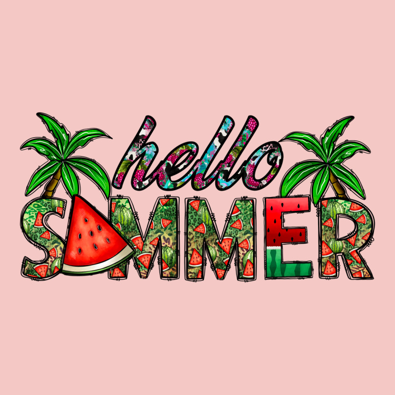 Hello Summer Urban Heavy Tee by CowhideDigitalArt | Teevron