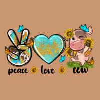Peace Love Cute Cow Heavyweight Hoodie | Teevron