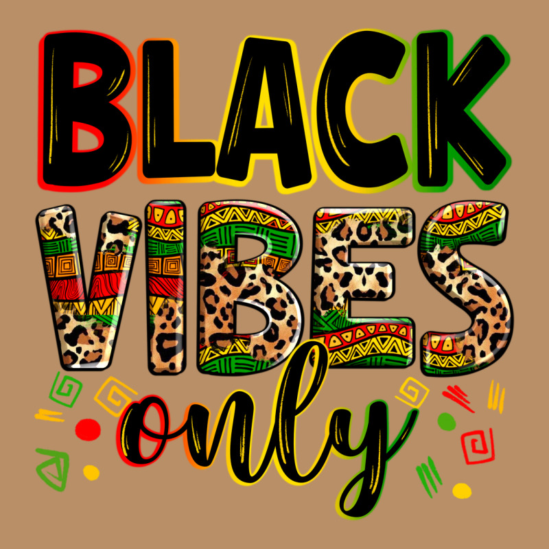 Black Vibes Only Vintage Hoodie by Zillion Design Studio | Teevron
