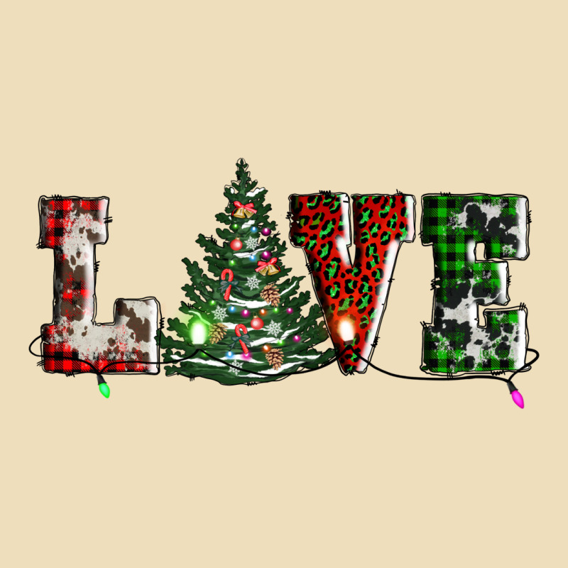 Love Christmas Tree Premium Hoodie by AdoDesignShop | Teevron