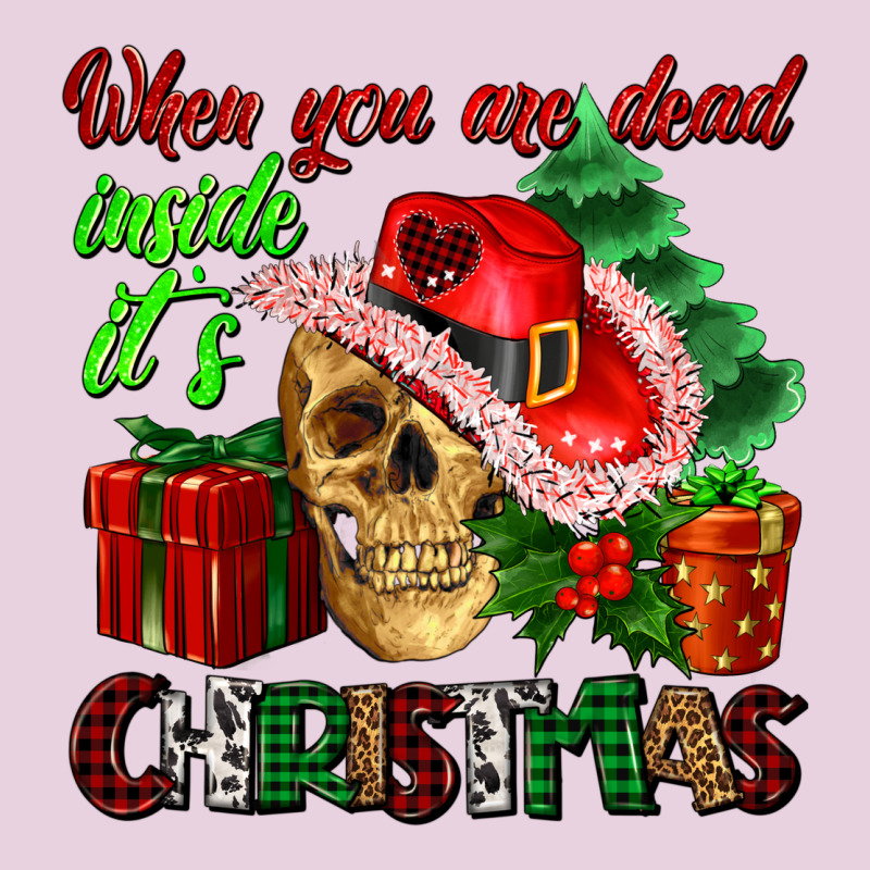 When You Are Dead Inside Its Christmas Ladies Tee by AdoDesignShop | Teevron