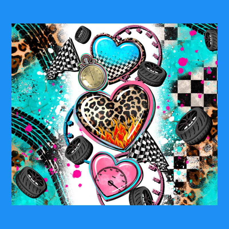 Race Heart Tumbler Classic Tee by AdoDesignShop | Teevron