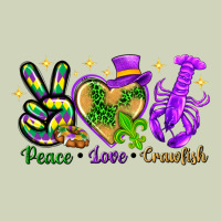 Peace Love Crawfish Heavyweight Hoodie | Teevron