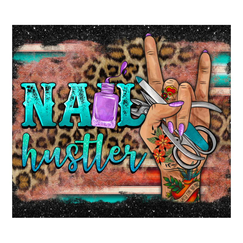 Nail Hustler Tumbler Premium Tee by BarkalooDesign | Teevron