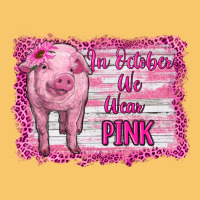 In October We Wear Pink Pig Vintage Hoodie | Teevron