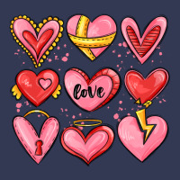 Sketch Hearts Heavyweight Hoodie | Teevron