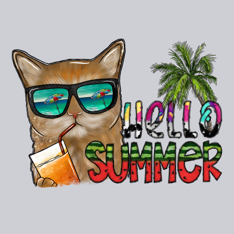 Hello Summer Heavyweight Sweatshirt by SublimationCraftShop | Teevron