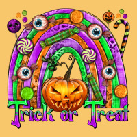 Trick Or Treat Halloween Rainbow Vintage Hoodie | Teevron