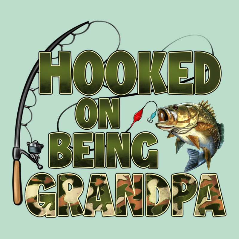 Fish Lures Hooked On Being Grandpa Premium Hoodie by Artiststas | Teevron