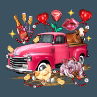 Valentine's Day Truck Farm Animals Urban Heavy Tee | Teevron