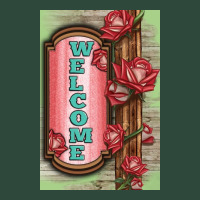 Western Red Roses Welcome Zipper Hoodie | Teevron