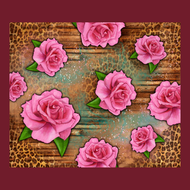 Western Pink Roses Zipper Hoodie by LillyAllenDesigns | Teevron