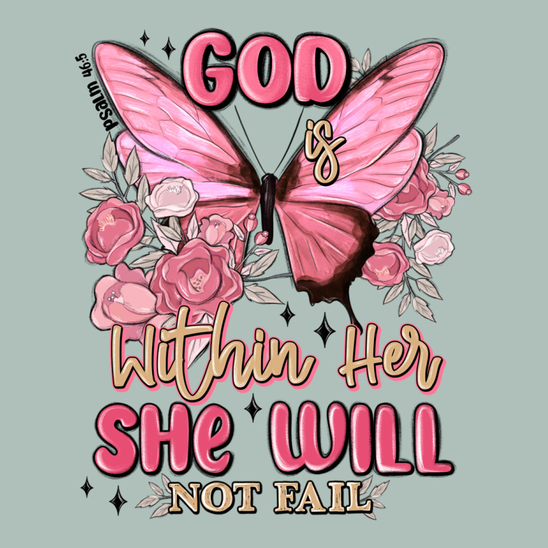 God Is Within Her She Will Not Fail Heavyweight Hoodie by MaliasSmallBusiness | Teevron