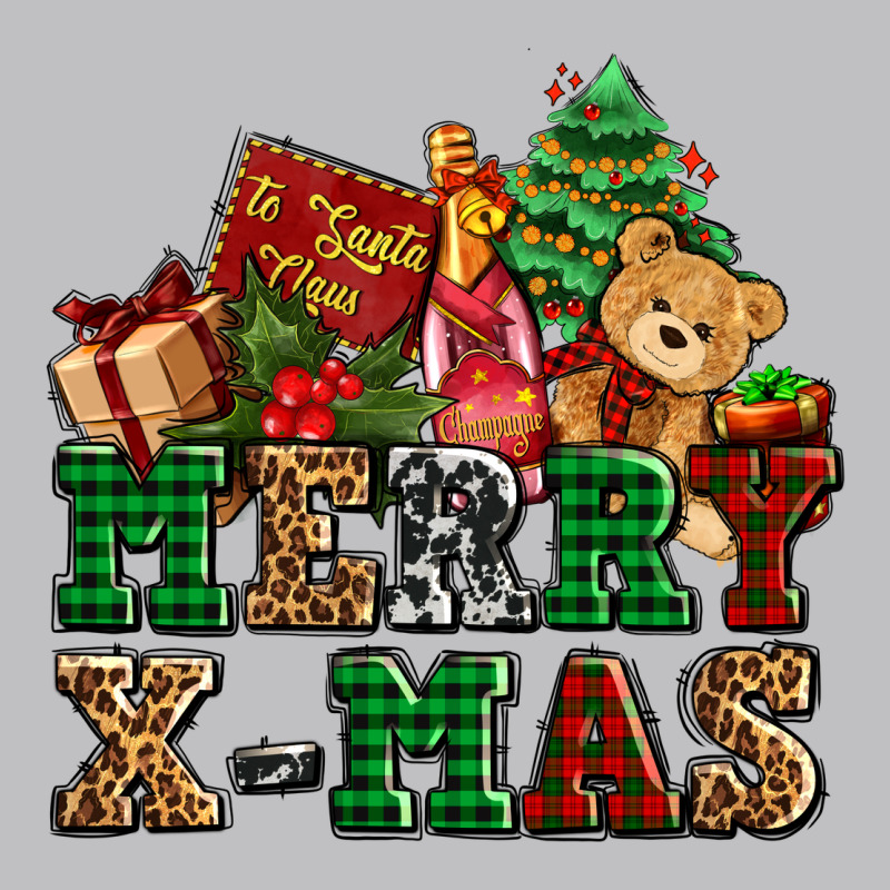 Merry Xmas With Christmas Long Sleeve Tee by AdoDesignShop | Teevron