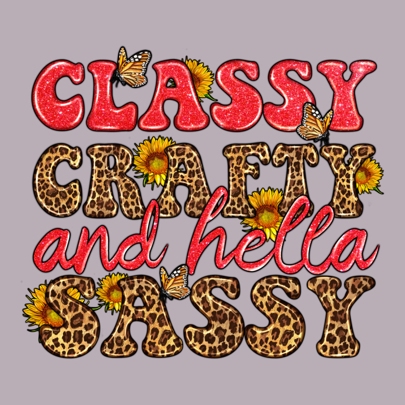 Classy Crafty And Hella Sassy Vintage Tee by HRA Design Shop | Teevron