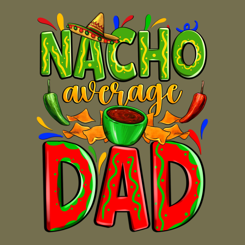 Nacho Average Dad Vintage Hoodie by Zillion Design Studio | Teevron