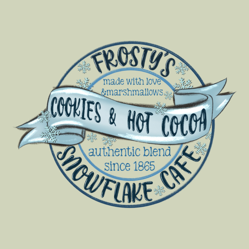 Frostys Snowflake Cafe Heavyweight Hoodie by MaliasSmallBusiness | Teevron