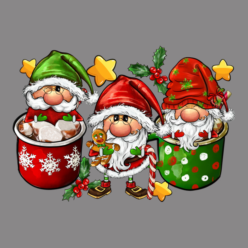 Coffee Cup Santa Gnomies Vintage Tee by FaDigitalArtStudio | Teevron