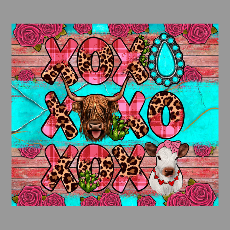 Xoxo Calf Heifer Vintage Hoodie by JahusDesignShop | Teevron