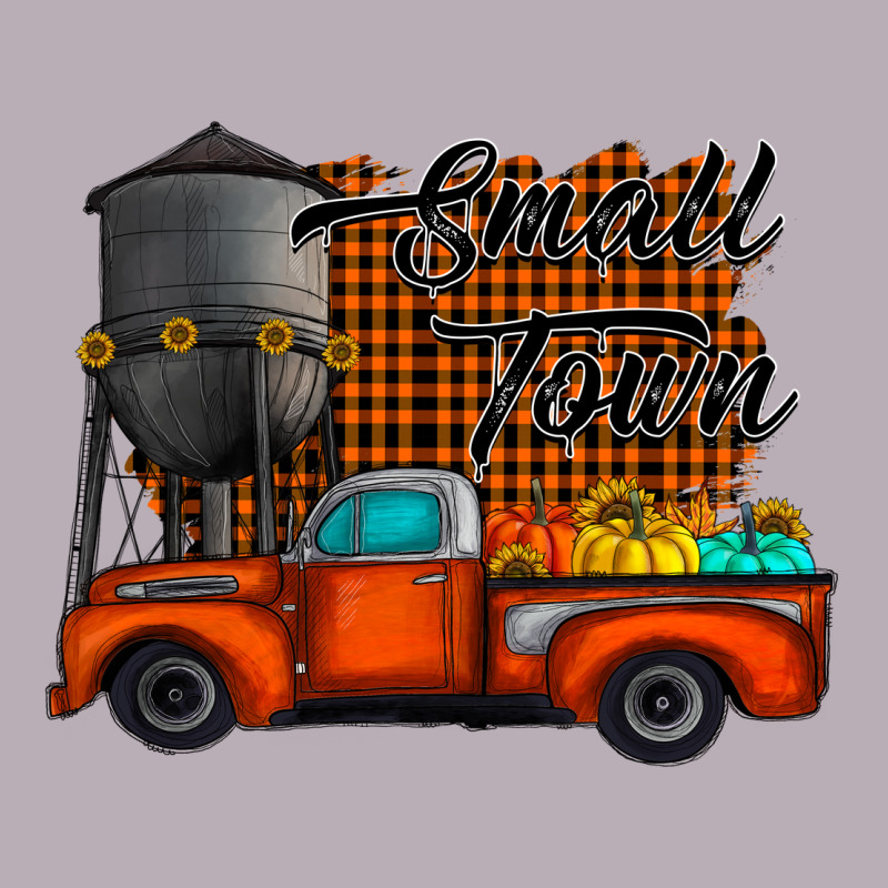 Small Town Fall Vintage Tee by CowhideDigitalArt | Teevron