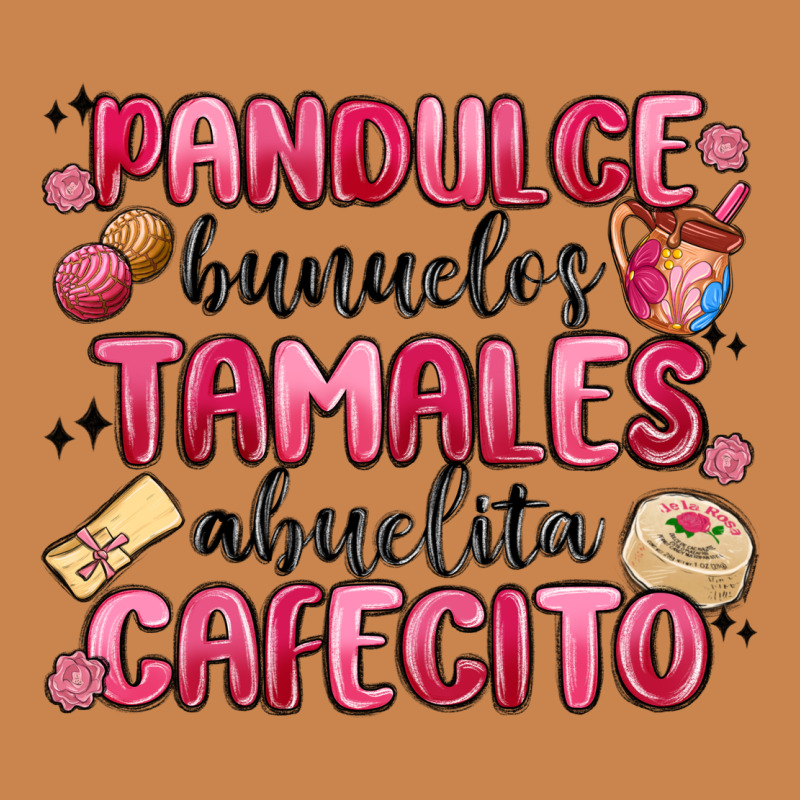 Pandulce Bunuelos Tamales Abuelita Cafecito Heavyweight Hoodie by MaliasSmallBusiness | Teevron