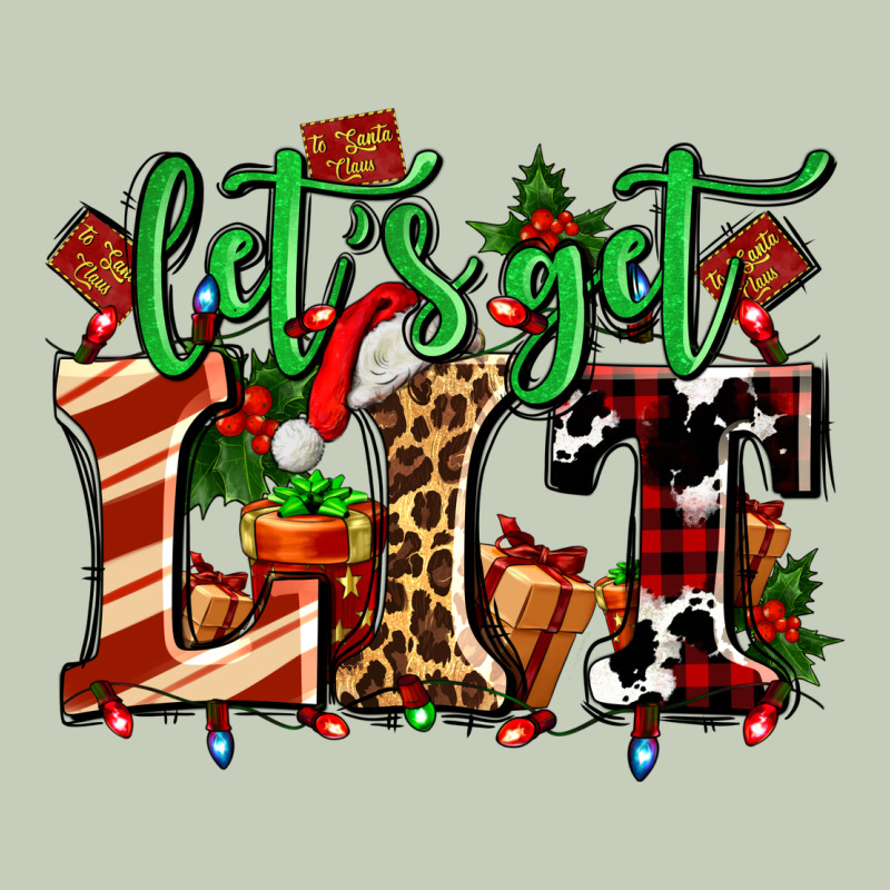 Lets Get Lit With Christmas Long Sleeve Tee by AdoDesignShop | Teevron
