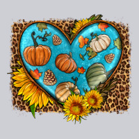Fall Pattern Heart With Leopard Background Heavyweight Sweatshirt | Teevron