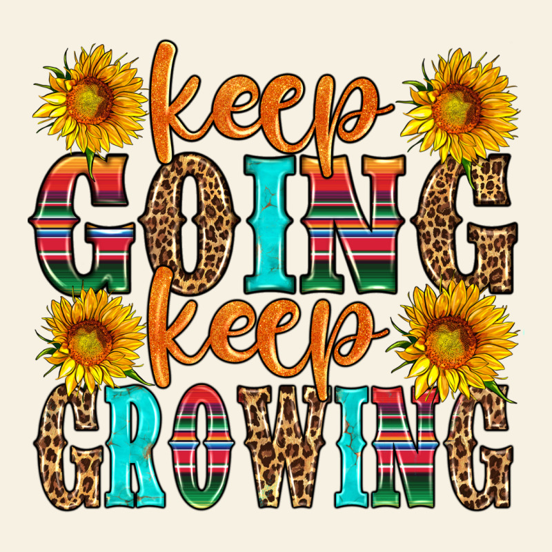 Keep Going Keep Growing Vintage Tee by HRA Design Shop | Teevron