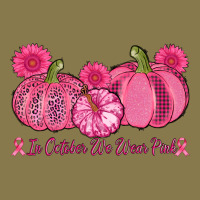 In October We Wear Pink Pumpkins Premium Hoodie | Teevron
