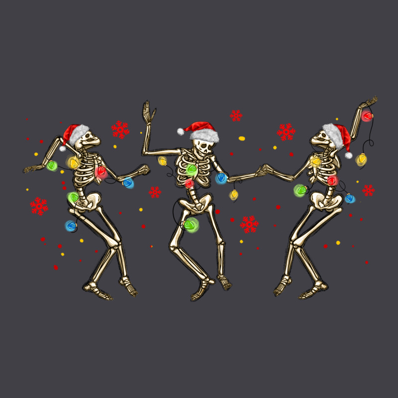 Dancing Skeleton Christmas Heavyweight Hoodie by MaliasSmallBusiness | Teevron