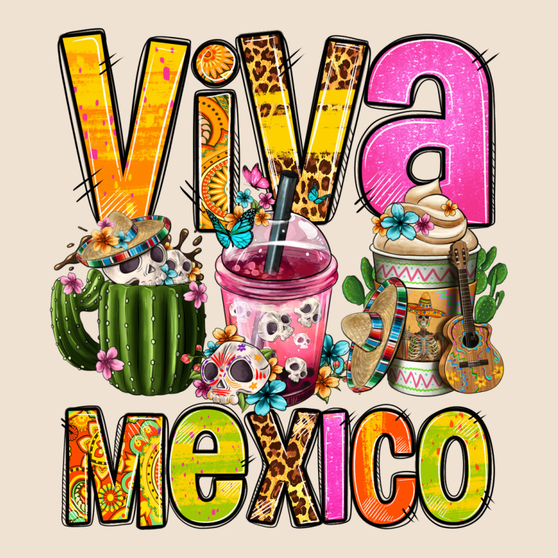 Viva Mexico Mexican Coffee Cups Urban Heavy Tee by FaDigitalArtStudio | Teevron