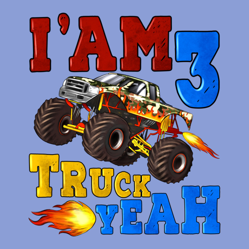 I'am Three Truck Yeah Long Sleeve Tee by Artiststas | Teevron
