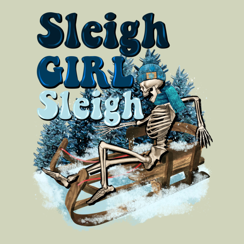 Sleigh Girl Sleigh Skeleton Heavyweight Hoodie by NancyCooperArtShop | Teevron