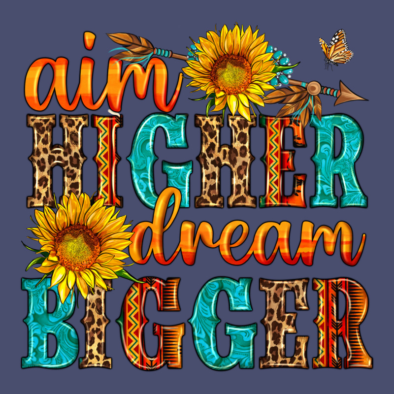Aim Higher Dream Bigger Vintage Tee by HRA Design Shop | Teevron