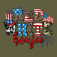 Red Whıte Boujee Vintage Tee | Teevron