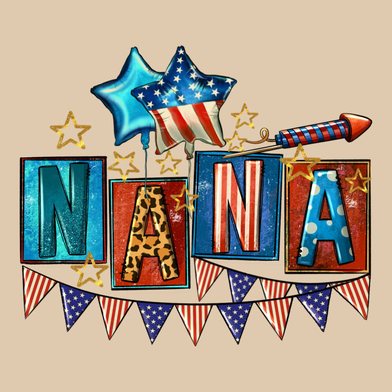 American Nana 4th Of July Heavyweight Sweatshirt by CowGirlArtShop | Teevron